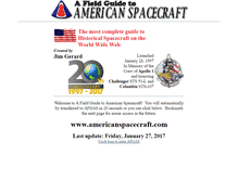 Tablet Screenshot of americanspacecraft.com